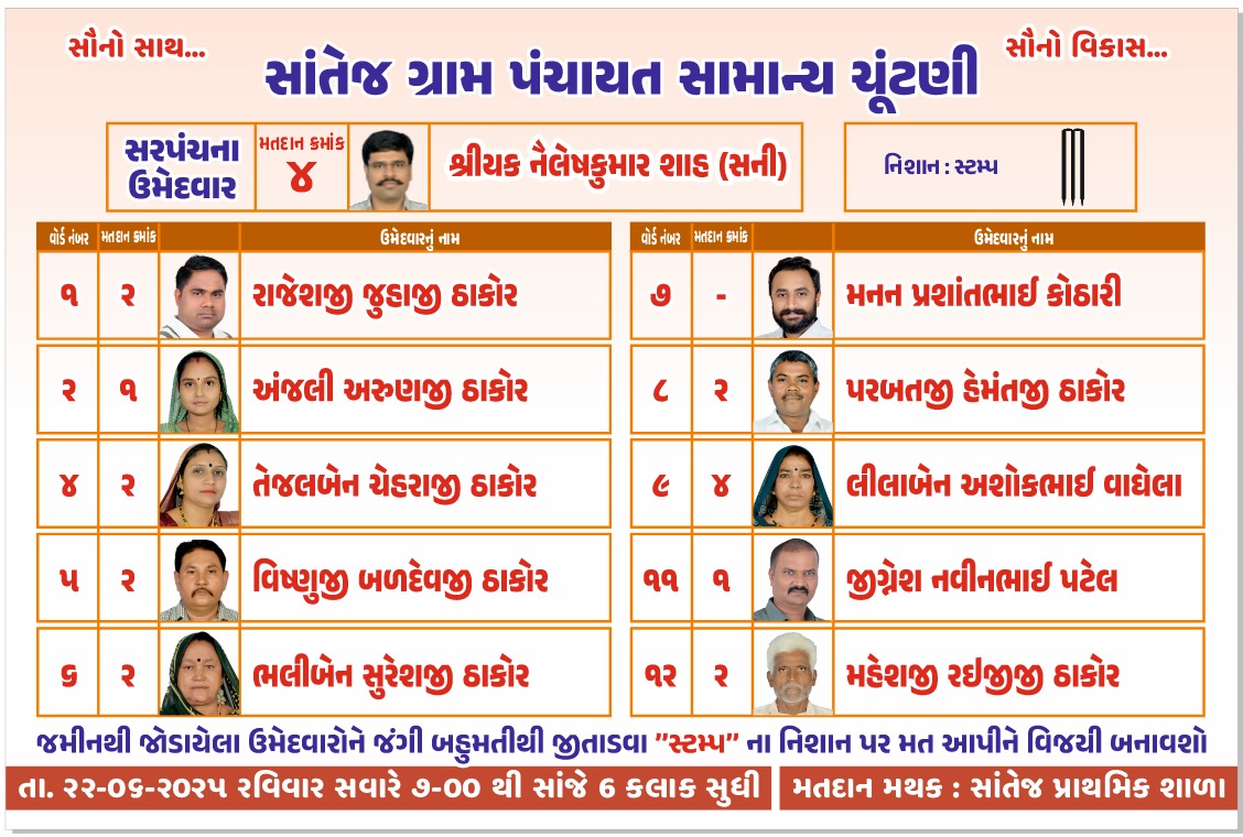 Shriyak Shah - Sarpanch